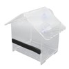Window Bird Feeder Transparent Large Space Bird Feeder House with