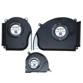 New Laptop CPU + GPU + Hard Disk Cooling Fan for ASUS ROG Strix G814J G814JI G814JV G814JU G814JZ G814JVR G814JIR G814JZR G834J G834JZ G834JY G834JYR G834JZR Series DC 12V Fan