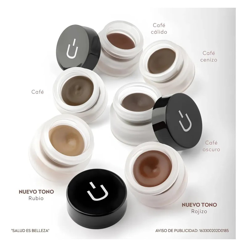 Kit Pomada Para Cejas Bissú Larga Duración Mate