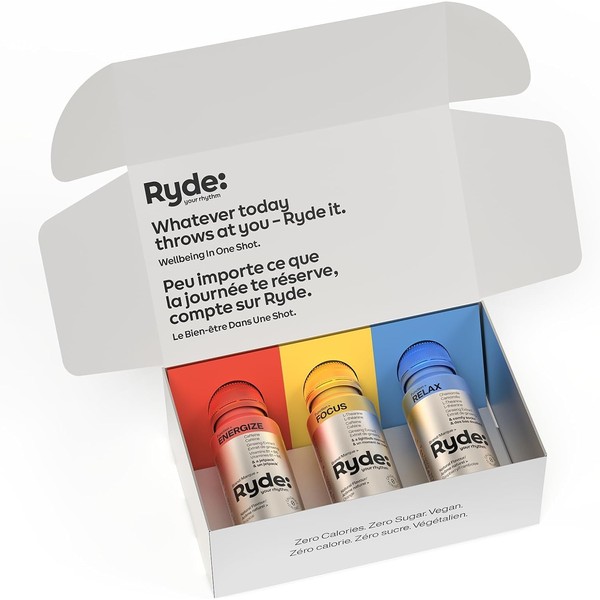 Ryde Discovery Pack | Variety 3 pack of 60 ml