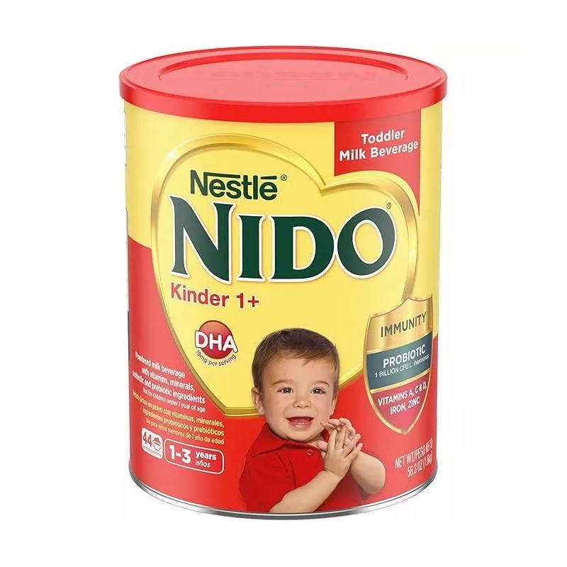 NIDO Kinder 1+ Toddler Milk Beverage - 56.4oz 10 Containers