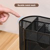 MumdoYAL Office Organiser and Dispenser Desk Organiser, Mesh Metal Office