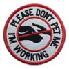 Patch Service Dog Working Do Not Touch Military Tactical Badge