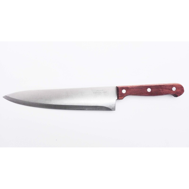 Uniware Stainless Steel Chef Knife with Wood Handle, 8 Inch