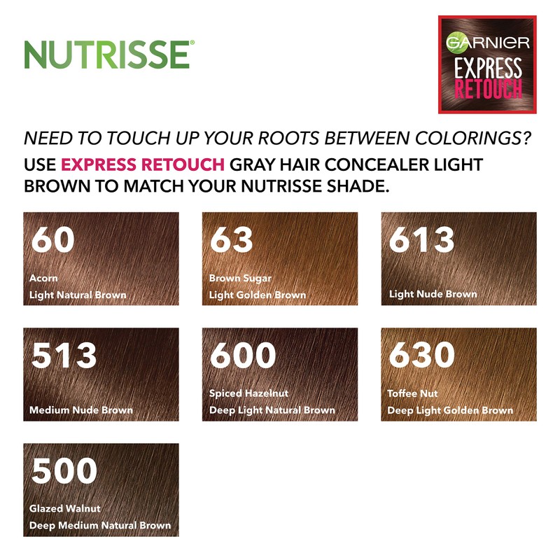 Garnier Hair Color Express Retouch Gray Hair Concealer, Instant Gray