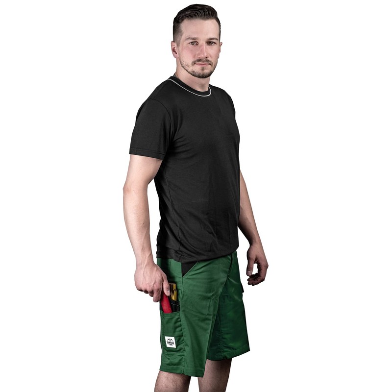 ACE Handyman Men's Elasticated Work Shorts (Ace Handyman) - Green,