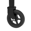 TOWKING 8" Spoke Wheel Trailer Jack, 10" Vertical Movement, 1500