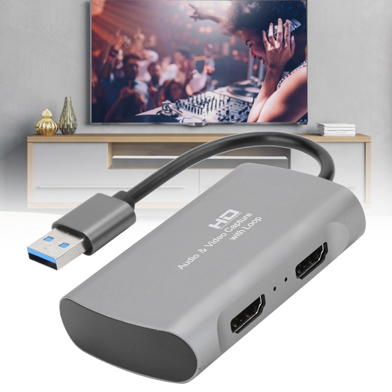 HD Audio Video Capture HDMI to HDMI 4K USB2.0 1080P