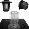 Solar Power LED Mosquito Killer Lamp Outdoor Garden Yard Lawn