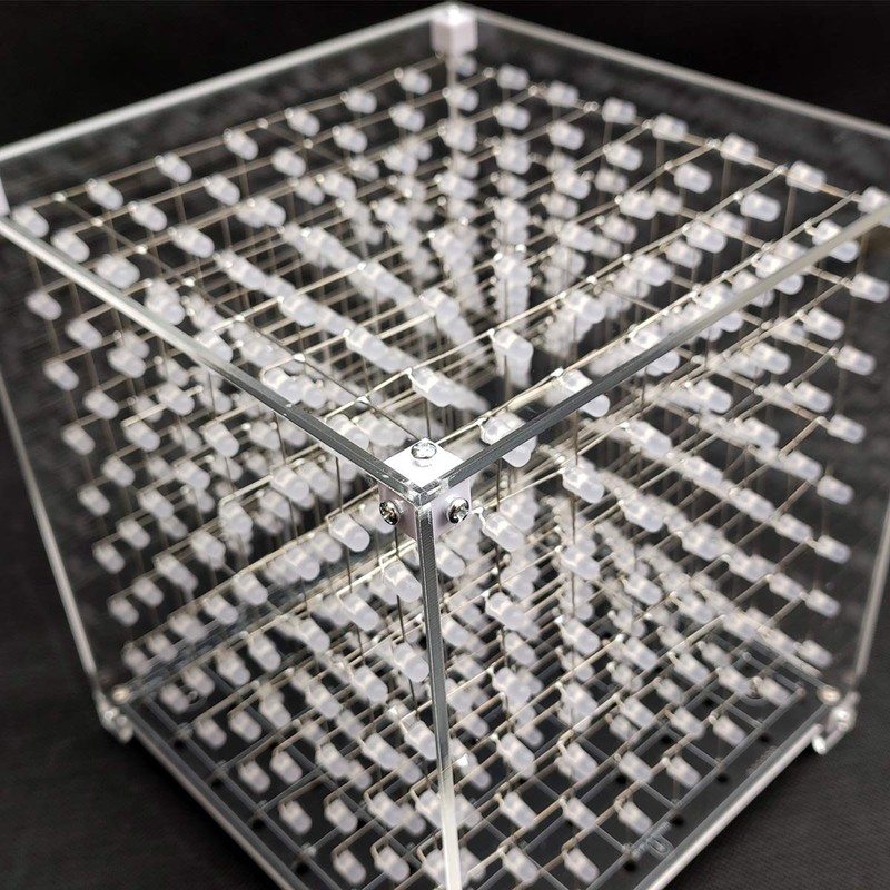 iCubeSmart 3D LED Cube Housing Transparent Acrylic Only Applies to