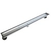 Neodrain 32-Inch Linear Shower Drain with Tile Insert Grate,Brushed 304