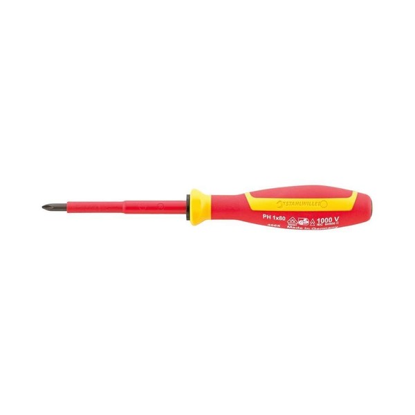 Stahlwille VDE Cross-Head Screwdriver DRALL+ PH size3 Blade Length 150