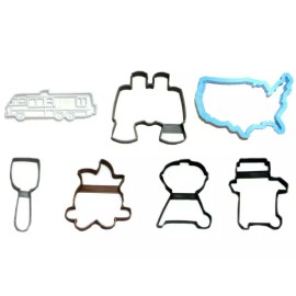 AJT RV TRAILER TRAVEL MOTORHOME LIFE CAMPING LIFESTYLE COOKIE CUTTER USA PR1333
