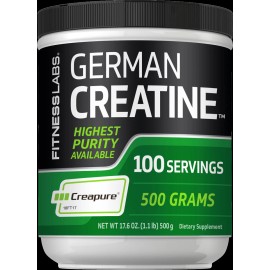 Fitness Labs German Creatine Monohydrate Powder | 1.1 lb | Creapure Fitness | by Fitness Labs