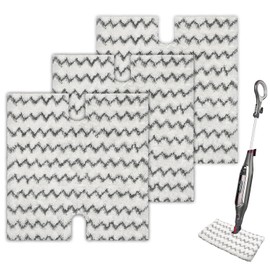 Steam Mop Pads Replacement for Shark Lift-Away Pro & Genius Pocket Steam Mop Series S3973 S3973D S3973WM S5001 S5003D S5002Q S5003A S6001W S6001WM S6002 S6002C S6003 Washable Reusable Mop Pads, 3 Pack
