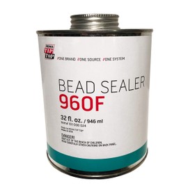 Rema Tip Top 960F Tire Bead Sealer Can with Brush Top - (32 fl. oz. / 946 ml), (2 Cans)