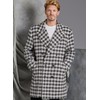 Vogue Men's Loose-Fitting Lined Coat Sewing Pattern Kit, Design Code