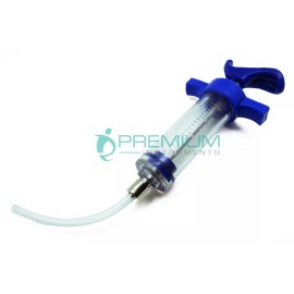 PREMIUM INSTRUMENTS 10 Pcs Veterinary Animal Reusable Pet Feeding Syringe 20ml Luer Lock Tip Set