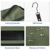 Olosar Suitcase Organizer, Travel Luggage Organizer Portable Hanging Travel Shelves