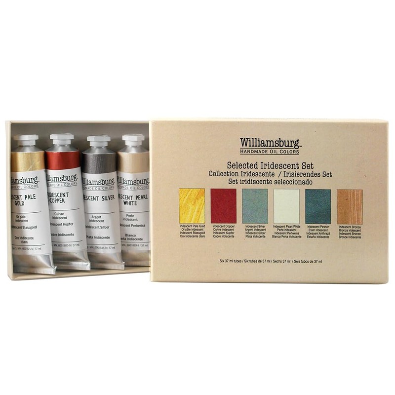 Williamsburg Artist Oil Colors by GOLDEN, Selected Iridescents Set