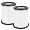 2 Pack VF4000 Replacement Filter, Standard Wet/Dry Vac Filter Vf4000