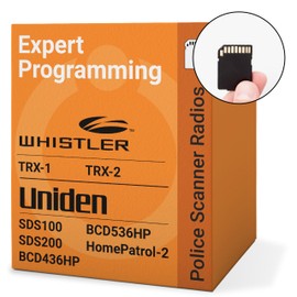 Police Scanner Programming | Expert Programming for Police Scanner Radios | Custom Programmed with Your Local Police, Fire & EMS | Uniden & Whistler Digital Radios