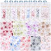 3D Flowers Rose Nail Art Charms Resin Rose Manicure Accessories