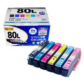 Top Ink for Epson IC80 Compatible IC6CL80L Compatible Ink 6 Color Pack