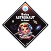 Baby Astronaut on Board Car Sign, 14 x 14 cm,