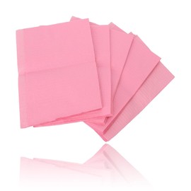 Toallas Desechables para Mesa de Uñas, Tapete Desechable para Mesa de Uñas, Portátil, 10 Bolsas de Secado Rápido para Mesa, Disposable Nail Art Table Towels (PINK)