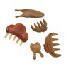 Meridian Massage Tool Kit Wood 3pcs Meridian Comb 2pcs Nose