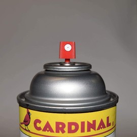 Cardinal Paint BLACK Powder Coat Touch-up Spray Paint | Car Parts and Repair Refinishing Clear Coat for Permanent Sealing of Coated Surfaces (BK11 FLAT)