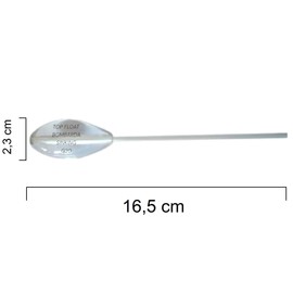 PRO FILSTAR Top Float Sbirolino Sinking Set 10 x 20 g Zargan & Trout Fishing Accessories - Sea Fishing - Spirolino Sinking - Fishing Accessories - Long Cast Fishing Sport Set - Weights Fishing Set