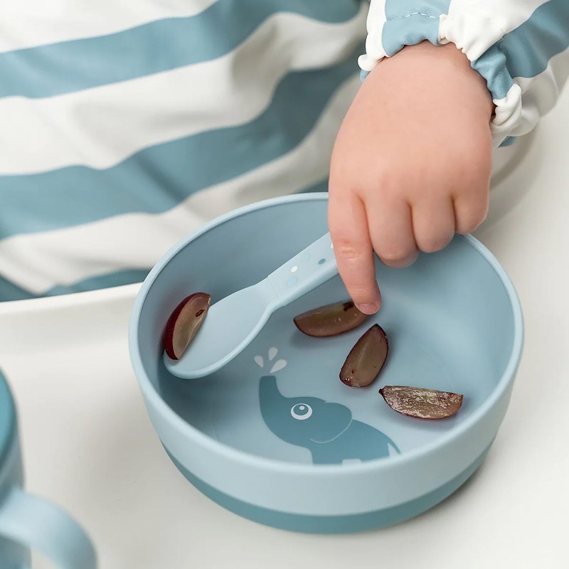 Done by Deer Foodie Elphee Bowl, Blue, Diameter 12.5 x