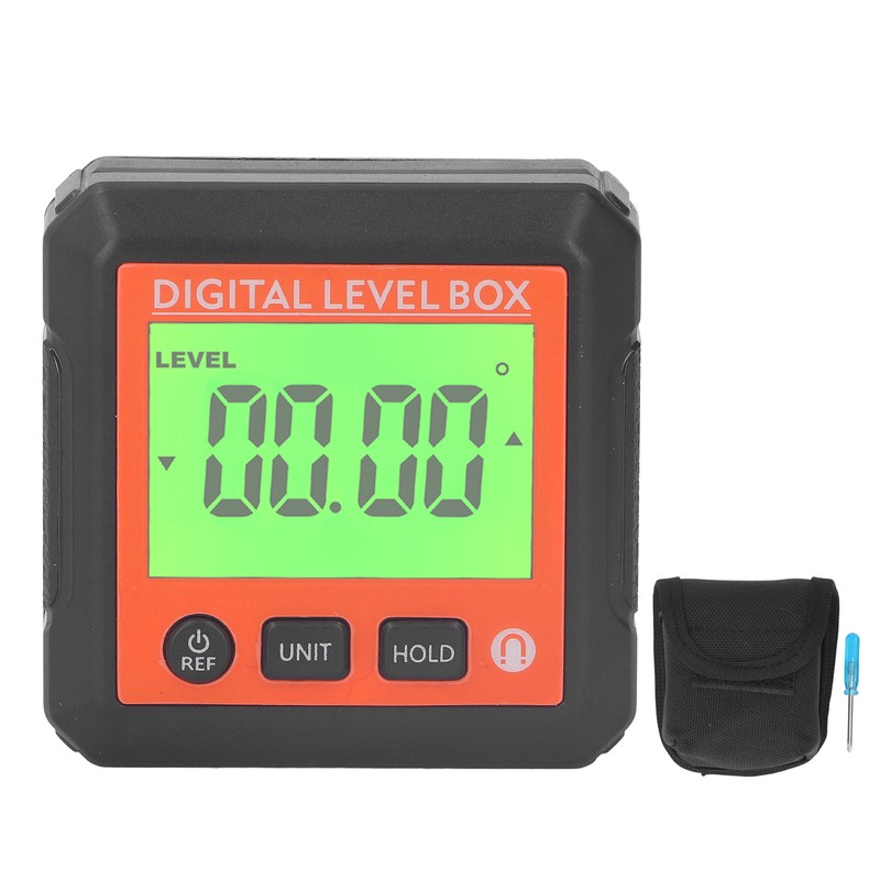 Digital Level Box High Accuracy Magnetic Portable Protractor Inclinometer Angle