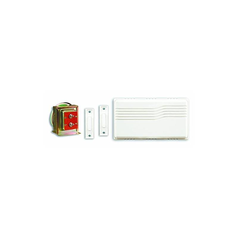 Globe Electric SL-27102-02 Doorbell Contractor Kit, No Size, White