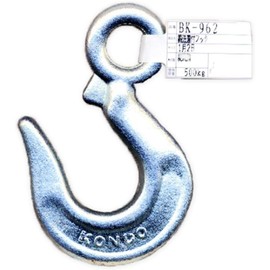 和気産業(Waki Sangyo) 鍛造環付フック 0.5トン BK-962