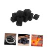Totority Bamboo Charcoal Tablets for BBQ Camping Lightweight Charcoal for