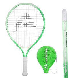 AMA SPORT Kids Tennis Racket for Junior Toddlers Starter Kit 17-25" for Girls and Boys - 4 Color Kids Tennis Rackets Age 2-12 with 420D Nylon Shoulder Strap Bag