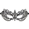 Crown Laser Cut Metal Women's Masquerade Mask Mardi Gras Mask