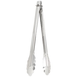 TKG Corporation Versatile Tongs with Ring Stopper, 18-0 Stainless Steel