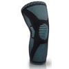 Knee Brace Compression Support Sleeve (Blue/Black) (Small)