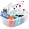 Haundry Large Cleaning Caddy with Handle, Cleaning Tool Storage Basket