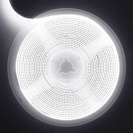 Long Life Lamp Company Cool White LED Tape Strip Light Continuous COB Illumination 5 Metres 12v Pro Use