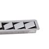 Marine Vent Grille Oblong Stainless Steel 8 Slots Grid Cover