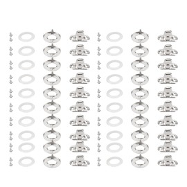 Canvas Twist Lock Fasteners, Turn Button Fasteners, Eyelet and Stud Mounting Screws with Adjustable Tension for Canvas Marine Fastener Turn Buttons