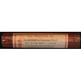 BUDDHAFIGUREN Sandalwood & Jasmin -Tibetan Incense Sticks