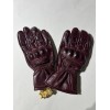 Leather Motorcycle Gloves Racing Gloves Made With Sheep Skin Size