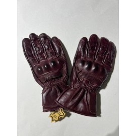 Leather Motorcycle Gloves Racing Gloves Made With Sheep Skin Size Size Medium