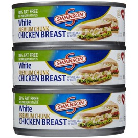 Swanson Chunky White Chicken, 4.5 oz, 3 pk